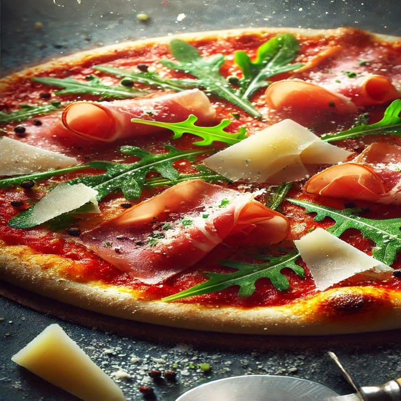 Pizza de Prosciutto