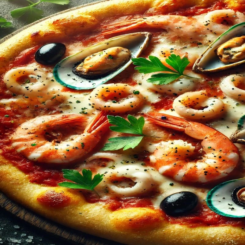 Pizza de Frutos do Mar